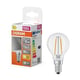 Osram lâmpada LED E14 P45 filamento luz quente 1W | 15W