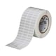 Brady THT-3-413-10 etiqueta de poliéster prateado mate 25,40 x 9,53 mm | BRATHT-3-413-10