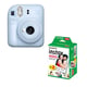 Fujifilm instax mini 12 Azul Pack câmara + Papel foto
