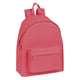Mochila escolar básica cor-de-rosa