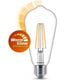 Philips lâmpada LED E27 Edison filamento luz quente 5,9 W | 60 W