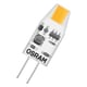 Osram lâmpada LED G4 luz quente 1W | 10W
