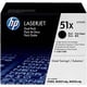 HP Q7551XD Pack: 2 toners XL | HPQ7551XD