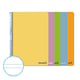 PACK x5: Caderno Espiral Folio | 80F | Pautado 2.5mm | Capa Dura | 75gr (Sortidos)