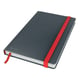 Leitz Cosy Caderno A5 pautado toque suave 90 gr 96 folhas cinzento
