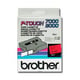 Brother TX-441 fita preto sobre vermelho 18 mm | BROTX441