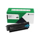 Lexmark 55B2000 toner preto | LEX55B2000