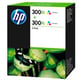 HP D8J44AE Pack 2 tinteiros 300XL tri-cor | HPD8J44AE