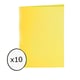 Pack x 10: Subcapa | 180g/m2 | Amarelo Intenso