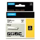Dymo RHINO 18444 (S0718600) fita vinilo 12mm preto sobre branco (5,5M) | 18444
