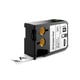 DYMO 1868753 XTL fita vinil preto sobre branco 24mm | DYM1868753