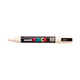 Marcador Posca PC-5M | Ponta Redonda 1,8 mm - 2,5 mm | Bege