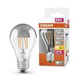 Osram lâmpada LED E27 A60 espelho luz quente regulável 6,5 W | 50 W