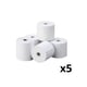Pack 5x Rolo térmico | 80X80X12 | 39.5M