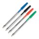 PACK x4: Caneta Azul, Preta, Vermelha e Verde | Transparente | 0.7mm