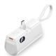 Powerbank | 4800 mAh |  carregamento rápido USB-C 22,5 W | branco