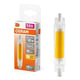Osram lâmpada LED R7S luz quente 4,5W | 40W