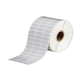 Brady BPT-5-7563-2.5 etiqueta de poliéster metalizado mate 25,40 x 12,70 mm | BRABPT-5-7563-2.5