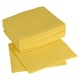 Pano multiusos amarelo | 38x38 cm | 10 unidades
