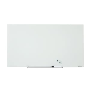 Nobo Widescreen | Quadro magnético de vidro 126 x 71,1 cm branco