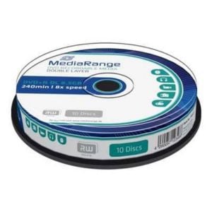 MediaRange DVD+R Dupla Camada 8,5 GB | 10 unidades