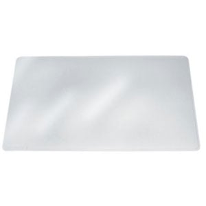 Protetor de mesa | 65 x 50 cm| Plástico transparente