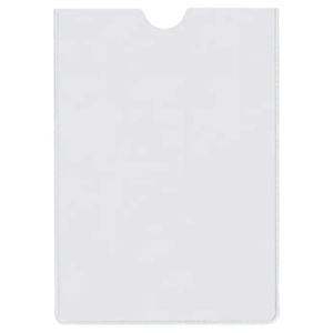 Esselte Porta-cartões de PVC transparente | 75Q 78 × 114 mm 100 unidades