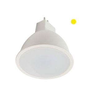 Lâmpada LED GU5.3 | MR16 | Luz quente | 7W | 3000K