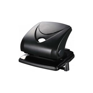 Furador Papel | 20 folhas | 2 furos| Preto