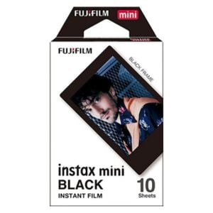 Papel fotográfico Fujifilm Instax Mini Film Black | 10 folhas
