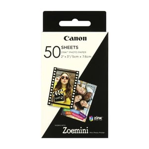 Canon ZINK Papel Fotográfico Adesivo | 5 x 7,6 cm 50 folhas