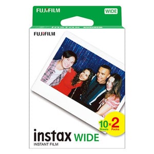 Fujifilm Papel fotográfico Instax Wide | 20 folhas