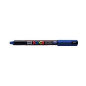 Marcador Posca PC-1MR | Ponta Redonda 0,7 mm | Azul Escuro