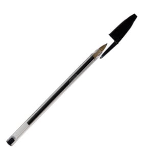 Caneta BIC preta (BIC Cristal 1mm)