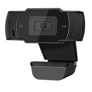 Webcam HD 720p | 68º | Microfone incorporado