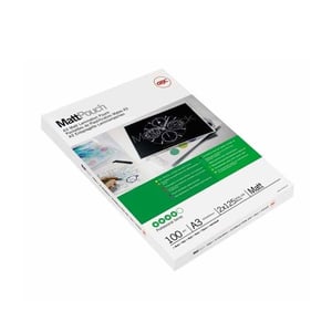 Bolsas para plastificar A3 | GBC | Mate | 2x125 micras | 100 unidades