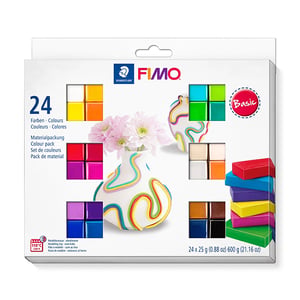Fimo soft base | 25g | 24 unidades