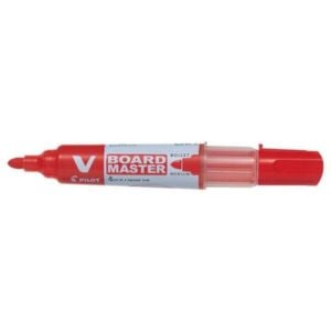 Pilot V Board | Marcador recarregável para quadro branco vermelho