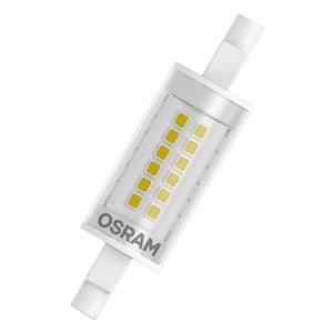 Osram lâmpada LED R7S luz quente 7W | 60W