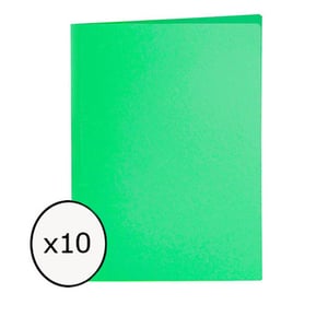 Pack x 10: Subcapa | 180g/m2 | Verde Intenso