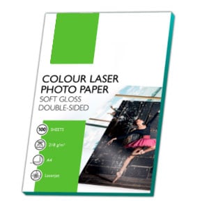 Papel fotográfico brilhante | A4 220 g 100 folhas