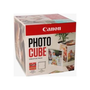Canon PP-201 Photo Cube Moldura Fotográfica + Papel Fotográfico | 265 g 20 folhas