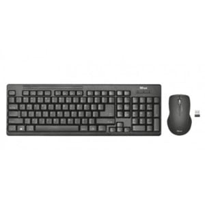 Teclado e rato sem fios | Preto