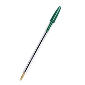 Caneta BIC verde (BIC Cristal 1mm)