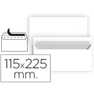 Envelopes americanos brancos 25 unidades