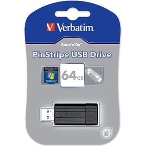 Memoria USB 64GB | 2.0 | Preto | Verbatim