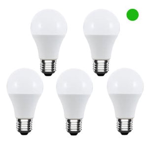 Pack x5: Lâmpada LED E27 | Luz neutra | 7W | 4500K