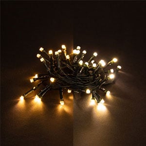 Luzes decorativas 5,9 metros |Branco quente e extra quente | 40 luzes LED