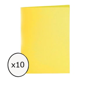 Pack x 10: Subcapa | 180g/m2 | Amarelo Intenso