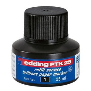 Edding PTK 25 Tinta de recarga | preto